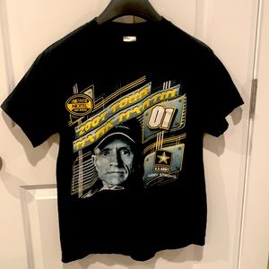 2007 Mark Martin #01 Nascar Tour T-Shirt, Size M